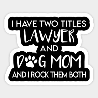 Lawyer Sticker